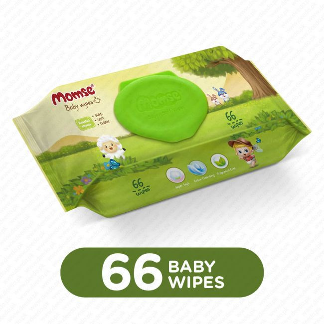 MOMSE WIPES 66PCS