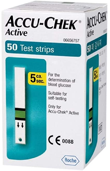 Accu Check Active  50 pieces